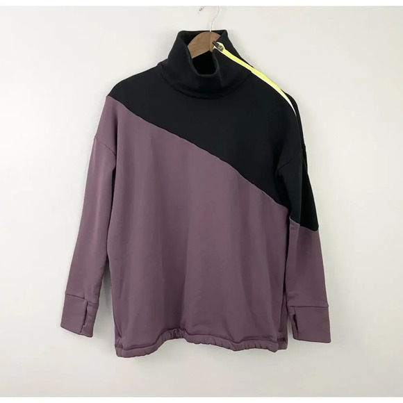 Sweaty Betty Colorbock Zipper Pullover Sweatshirt - Picture 1 of 7